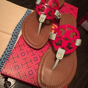 Tory Burch, leather Miller Women's Sandals